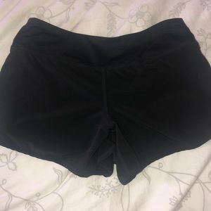 Black lululemon shorts